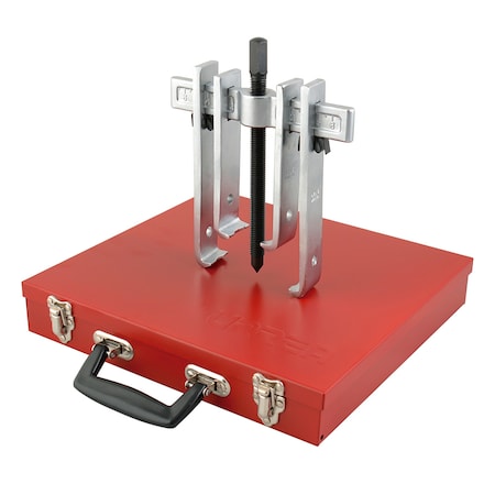 Urrea 6 ton straight jaw puller set 8PC with metal box 4214B